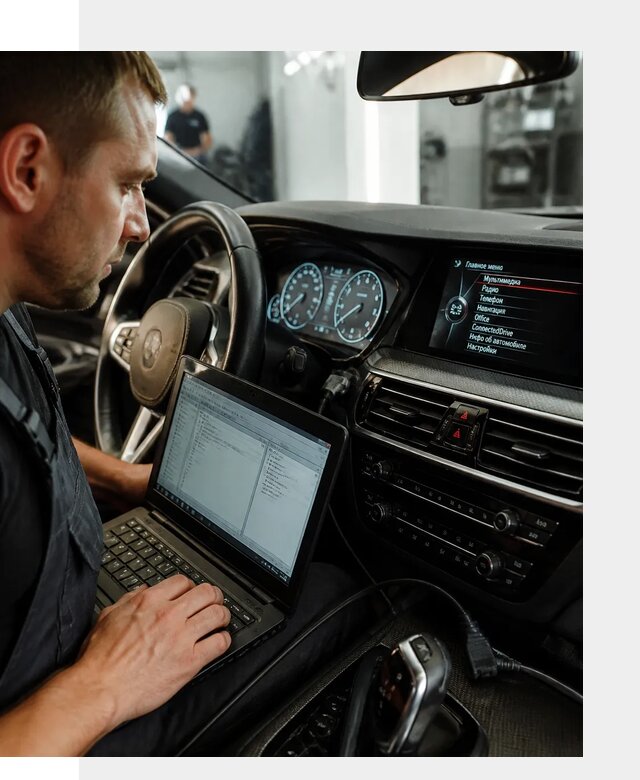 Русификация приборной панели BMW для авто в Заинске от компании