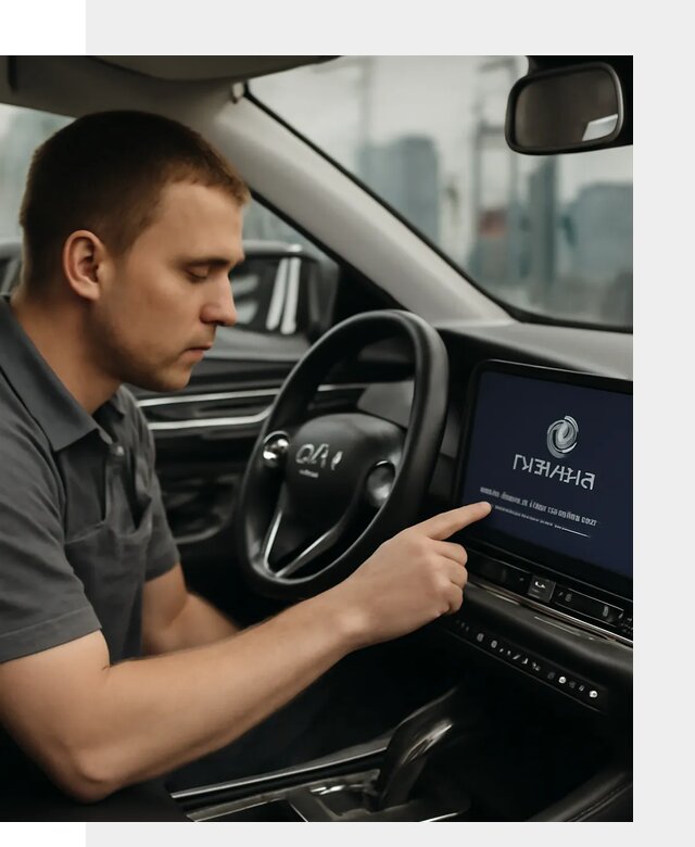 Установка приложений Changan и сервисов в авто в Заинске