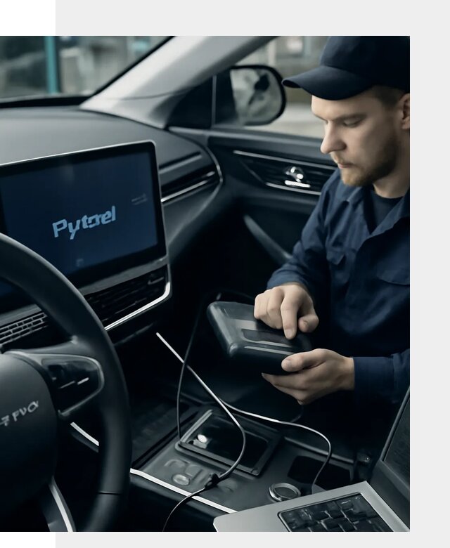 Русификация автомобилей Jetour с адаптацией меню в Заинске