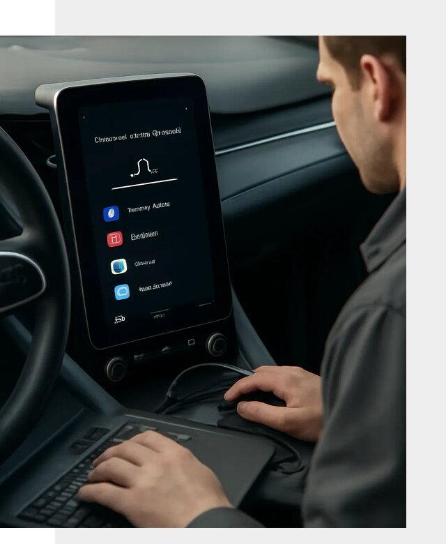 Установка приложений Lynk Co на автомобиль в Заинске