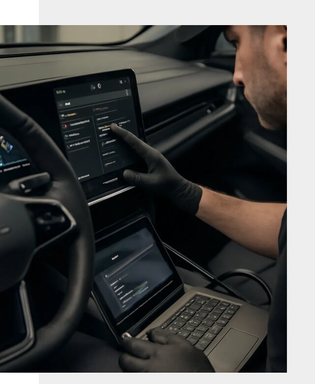 Русификация приборной панели Rising автомобиля в Заинске