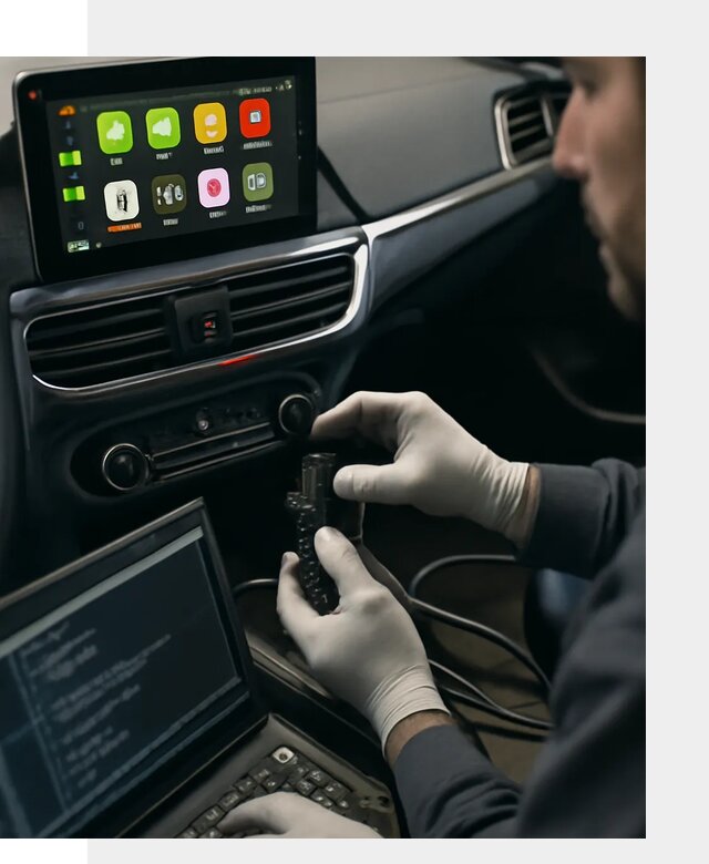 Активация Apple CarPlay в Заинске для штатной мультимедиа