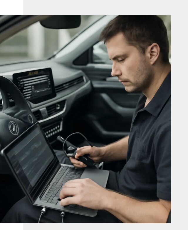 Настройка телематики автомобиля под ключ для авто в Заинске
